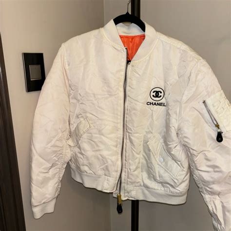 replica chanel bomber jacket|chanel jacket cost.